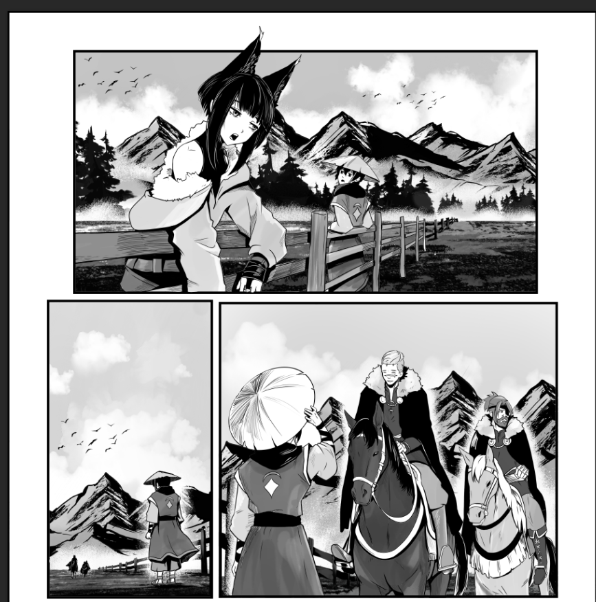 mikeartstuff89's tweet photo. i think the new style is going well. it takes longer to draw the pages tho. but i think its worth it. https://t.co/qB7HRRcNnl