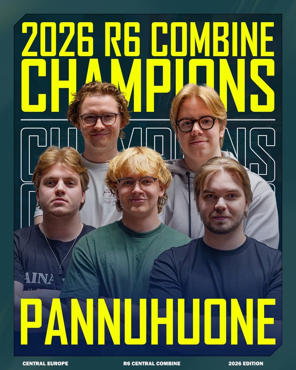 RainbowSixDE's tweet photo. Gratulation an @PannuhuoneR6 !🔥 https://t.co/urPdGhAudn