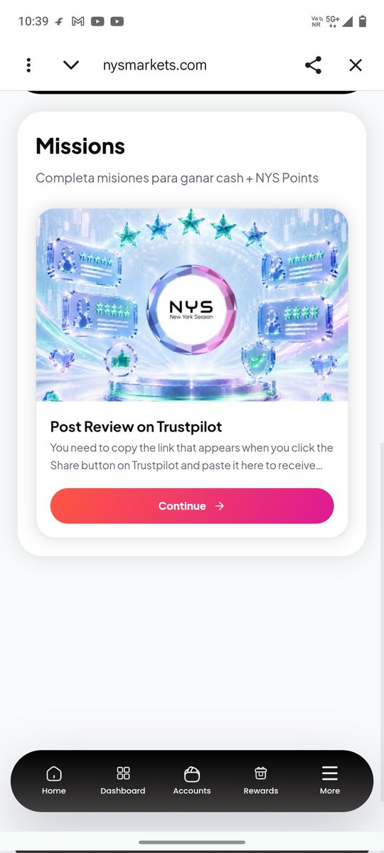 ANKITVLOGSSTAR's tweet photo. Write

I've had a positive experience with NYS Markets. The platform offers a straightforward evaluation process, competitive trading conditions, and responsive customer support. https://t.co/M0x305D8gY