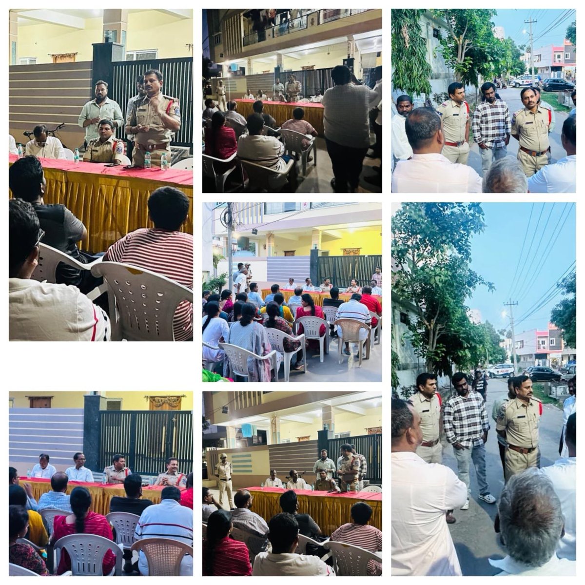 MalkajgiriCop's tweet photo. కమ్యూనిటీ పోలీసింగ్‌తో ప్రజలకు మరింత చేరువగా...

శంకర్ నగర్, పీర్జాదిగూడలో కమ్యూనిటీ పోలీసింగ్‌లో భాగంగా ' మీ సురక్ష' నమోదు కార్యక్రమం నిర్వహించి, కాలనీ ప్రజలకు రహదారి భద్రత, సైబర్ నేరాల నివారణ, మాదకద్రవ్యాల దుష్ప్రభావాలపై అవగాహ�� కల్పించారు. అలాగే ప్రజల సమస్యలను తెలుసుకుని అవసరమైన సూచనలు అందించారు.

ప్రజల భాగస్వామ్యంతోనే సురక్షిత సమాజం సాధ్యం.

#MalkajgiriPoliceCommisionerate #MeeSuraksha #CommunityPolicing #RoadSafety #CyberSafety #SayNoToDrugs #SumathiIPS