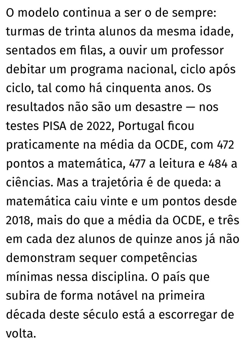 al_antdp's tweet photo. Temas que nao preocupam a Fenprof mas que deviam preocupar os pais ansiosos porque já se notam mais à frente na carreira dos jovens 
Concretamente, a alteração do programa de matemática levada a cabo pelo ministério de João Costa são vários passos à retaguardia. https://t.co/1ewdOEHjY7