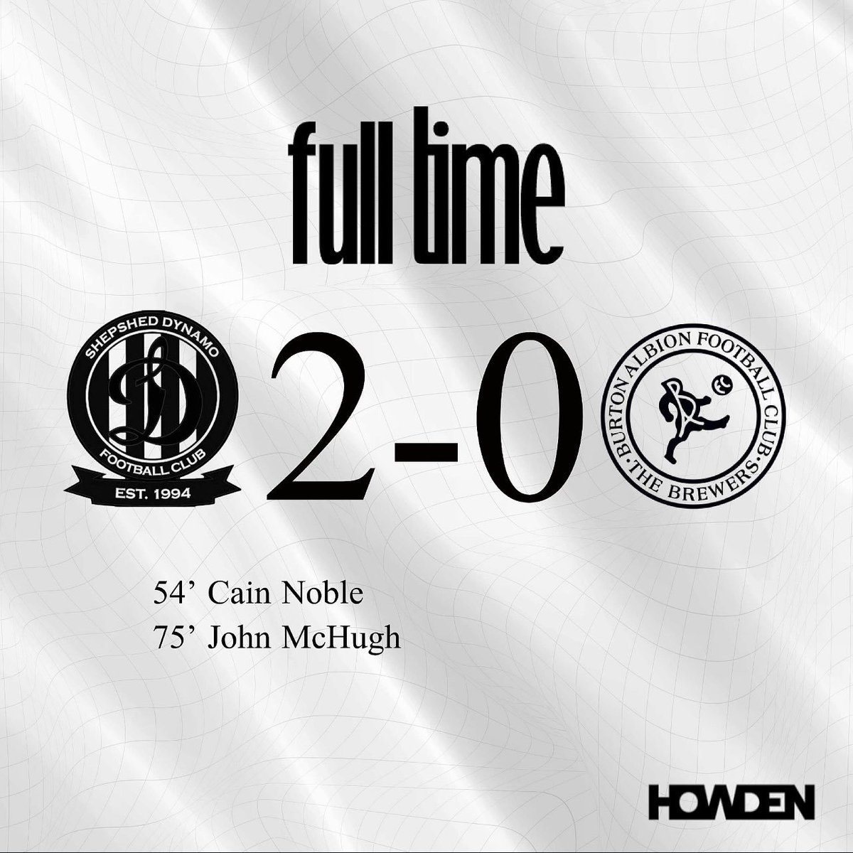 lee1978lcfc's tweet photo. Shepshed 2 - 0 Burton XI
#sdfc ⚫🟡⚪ https://t.co/H2P8wQT9zH