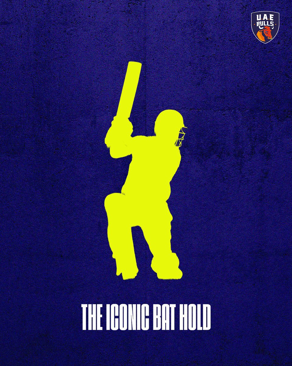 Bulls_T10's tweet photo. The iconic bat raise. The lightning run-up. The match-turning catch. These are the moments that made us champions. 

Here’s to bringing that same Bulls energy next season. 🐂

#UAEBulls | #YallaLetsGo https://t.co/j1vX5nEeDN