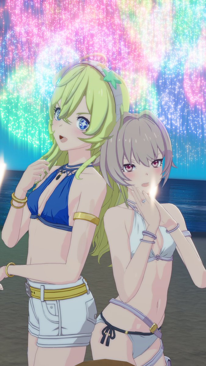 b0kechi's tweet photo. だんごちゃん@dango117117と花火大会撮ってきた！
２Sで花火はなかなかに高難易度でした…！
誘ってくれてありがと～
#スタレゾSS #BPSR https://t.co/guTdNG3M5d