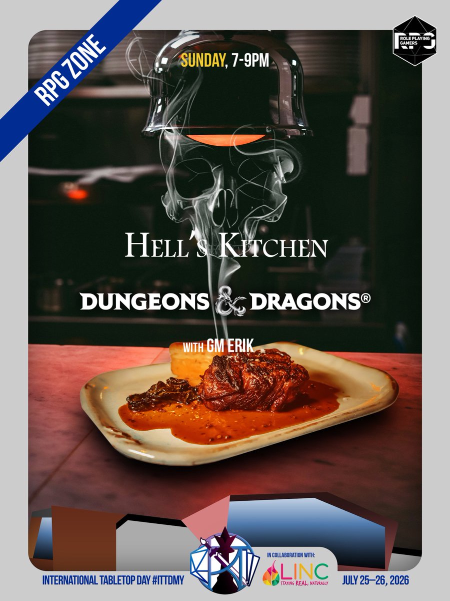 RPGMalaysia's tweet photo. - Hell's Kitchen (D&amp;D 2014) with GM @gbd_productions https://t.co/QOyzxrk7DD