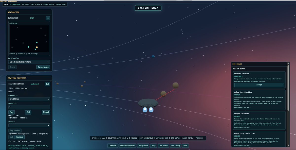 psema4's tweet photo. Spent a few tokens on Luna and created a universe h/t @zy_fou: thank you for sharing your Procedural Terrains! #space #gamedev #elite https://t.co/3VMrEL4Ux7
