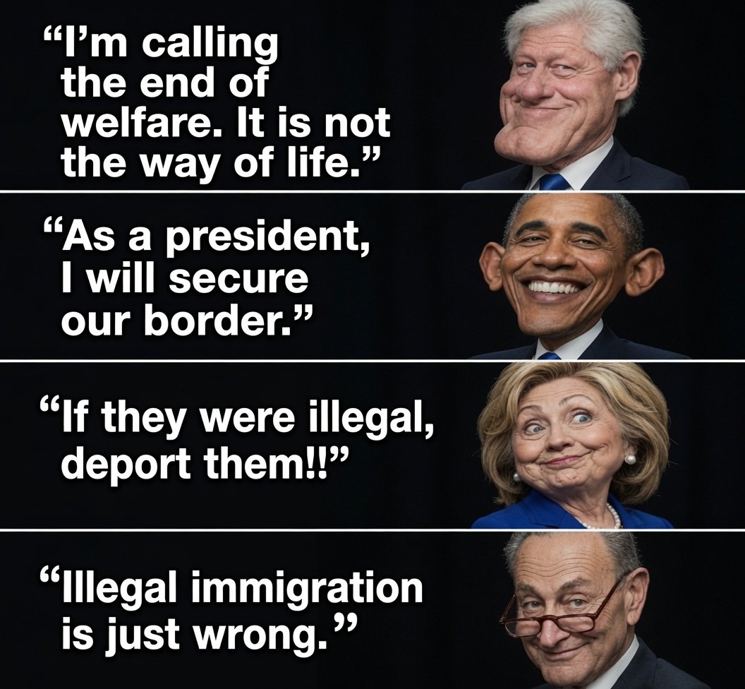 SaltyGoat17's tweet photo. Remember when MAGA talking points were DEMOCRAT talking points? https://t.co/XfkOt0jWg9