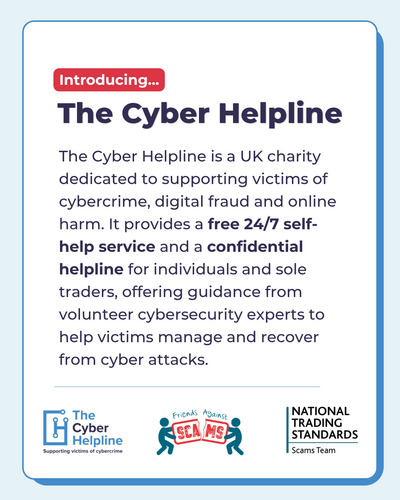 CitizensAdvice's tweet photo. ⚠️ As online scams and cyber threats continue to increase, access to trusted information and support has never been more important.

Find out more about staying safe online and where to seek help if you are affected by cybercrime ➡️ https://t.co/xS9AU3LiPu https://t.co/v9hFpdHQga