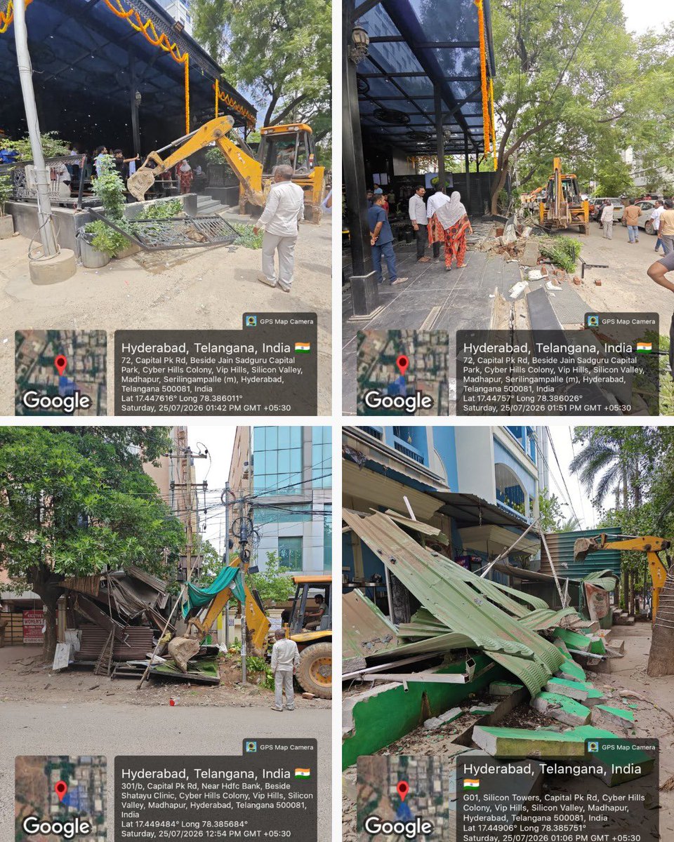 Ravi_1836's tweet photo. Huge shoutout to @MC_Cyberabad & Team CMC for the #WalkFree initiative! ๐ถโโ๏ธ#FreeTheFootpath
Reclaiming footpaths isn't just about clearing structuresโitโs about putting pedestrian safety and accessibility first. Every meter of walkable space makes our city safer and more liveable! ๐
@GummallaSrijana @CMC_Offcl