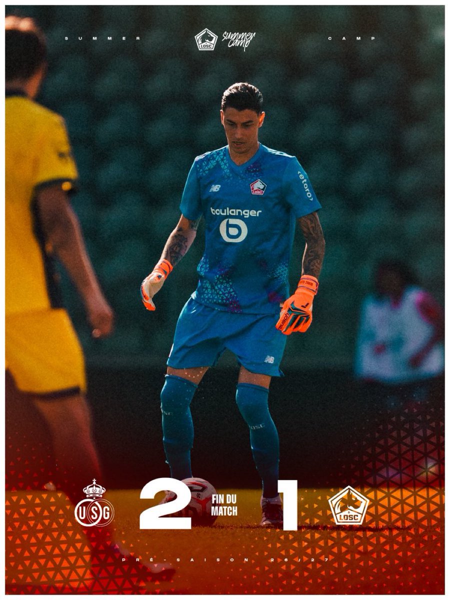 LOSC_EN's tweet photo. 90’ | 2️⃣-1️⃣
Some valuable minutes secured in our second pre-season friendly.
#RUSGLOSC
@NBFootball https://t.co/tbTwu1uXkr