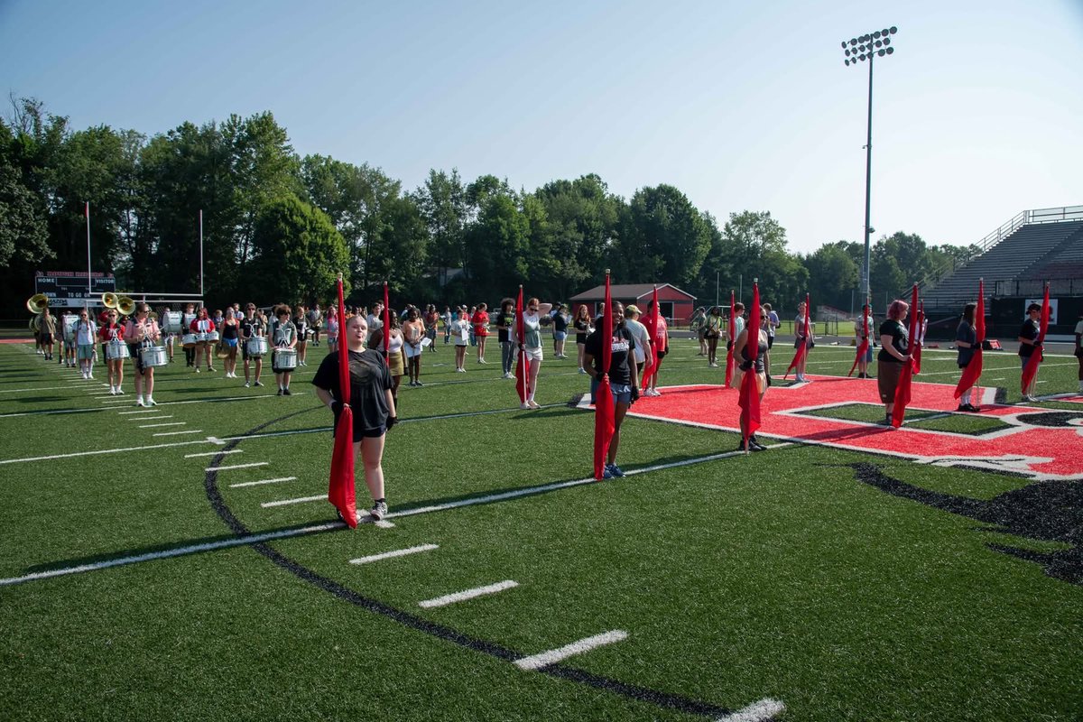 RoughRidersKENT's tweet photo. The Rough Rider Marching Band is putting the finishing touches on another season of music, tradition, and school spirit. From Kent Script to the songs that get the crowd involved, they help make Friday nights at Roosevelt something everyone looks forward to.

#KentRiderPride https://t.co/poW7wiJTkj