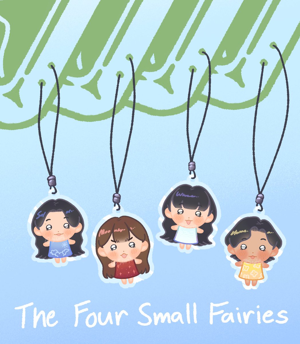 Scrib_bitty's tweet photo. Sabe ko ba kagabe? Hehe nde tonight talaga...

[The 4 Small Fairies]

Acrylic phone charms for freebies!!

✨️DM for trades

🍀50 pieces giveaway!

🍀1 per person

🍀Loc: Around Araneta on D-day (TBA)

🍀Time: TBA

✨️This is in collaboration with: Popgrid!

Mechanics below ⬇️ https://t.co/7CxkQGmvmV