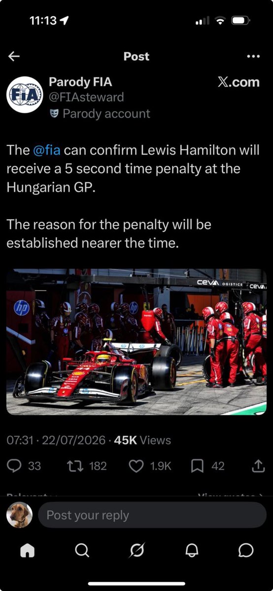 Mabledog2's tweet photo. @SkySportsF1 https://t.co/E916u8KgWG