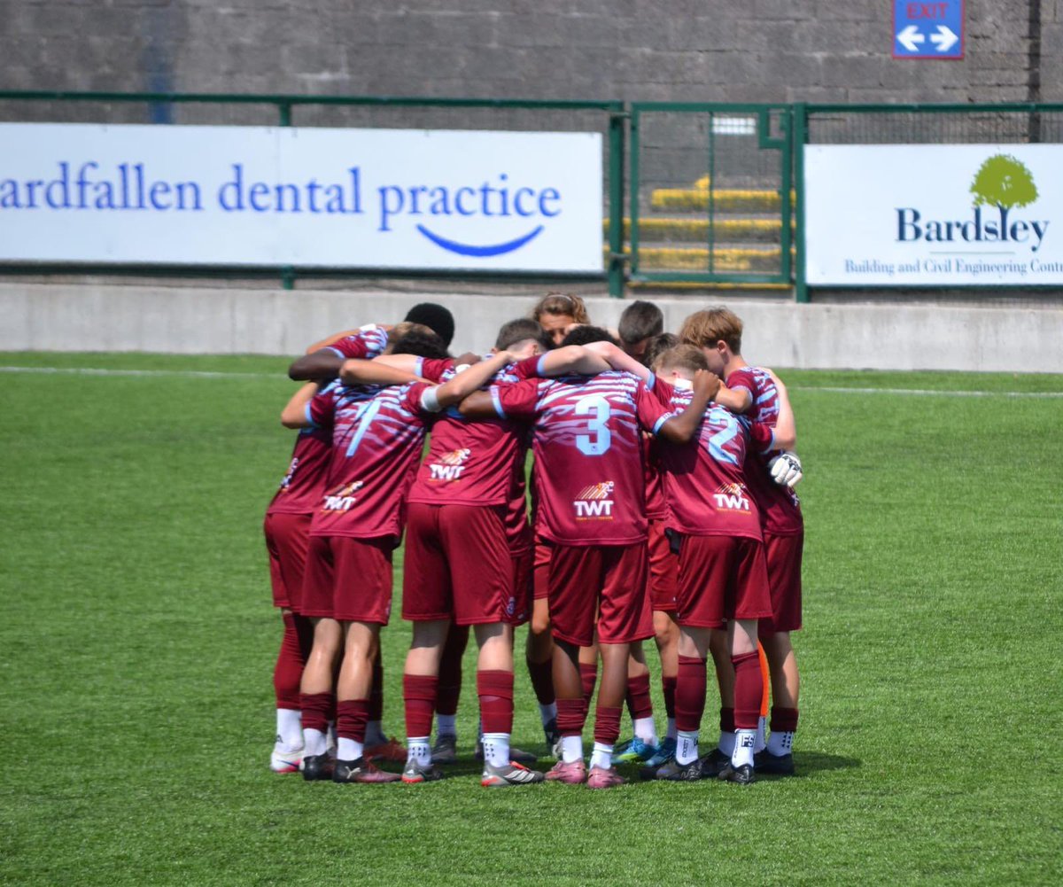 CobhRamblersFC's tweet photo. Our MU15s earned a hard-fought 3-3 draw away to Wexford FC today in an entertaining contest.

Having come from behind on three occasions, the boys showed tremendous character, resilience and determination to take a well-deserved point on the road.

While we created enough chances to win the game, some missed opportunities proved costly, and we also had Bodhi Yelverton to thank for several outstanding saves, including a crucial stop late on to preserve the draw.

Goals came from Lorcan Evans, Tom McCarthy and Léon Bollard.

Another valuable point on the road and plenty of positives to take. On to the next game.