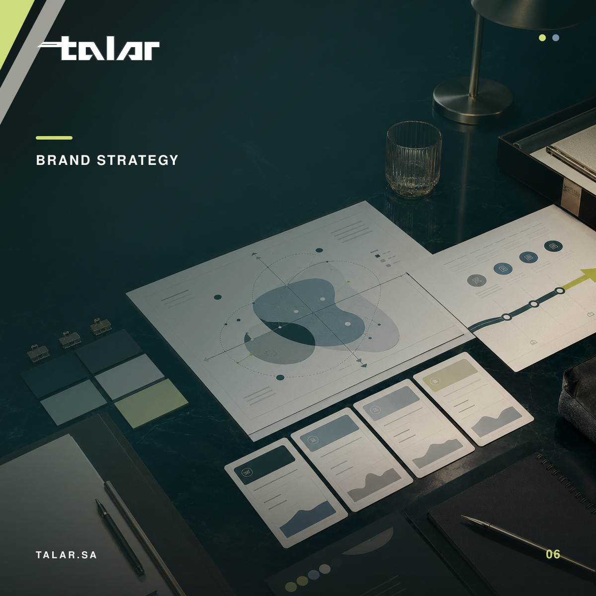 TalarCompany's tweet photo. قبل التصميم أو الإعلان، نحتاج إجابة واضحة: لماذا سيختارك العميل؟

استراتيجية العلامة تحدد موقعك في السوق، جمهورك، ميزتك، رسالتك وأولويات الاستثمار.

في تلار نبدأ بالتشخيص والتحليل قبل التنفيذ.

#تلار #استراتيجية_العلامة https://t.co/IgGj9T5tdG