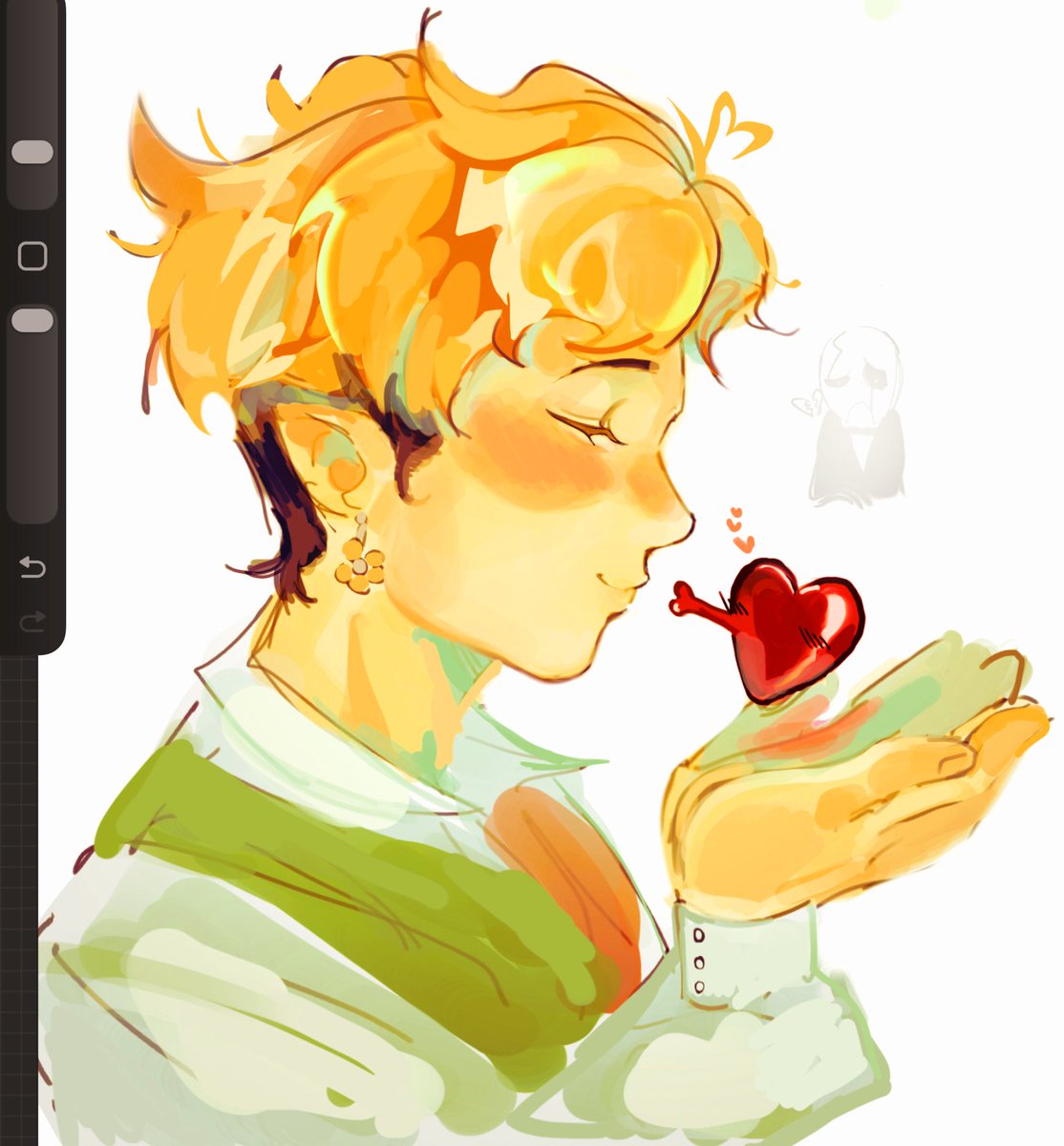 DiscuitBisco's tweet photo. Sucks how we ALL have to kiss him 

#flowery #deltaruneㅤㅤㅤ https://t.co/nKWJ5oDxzT