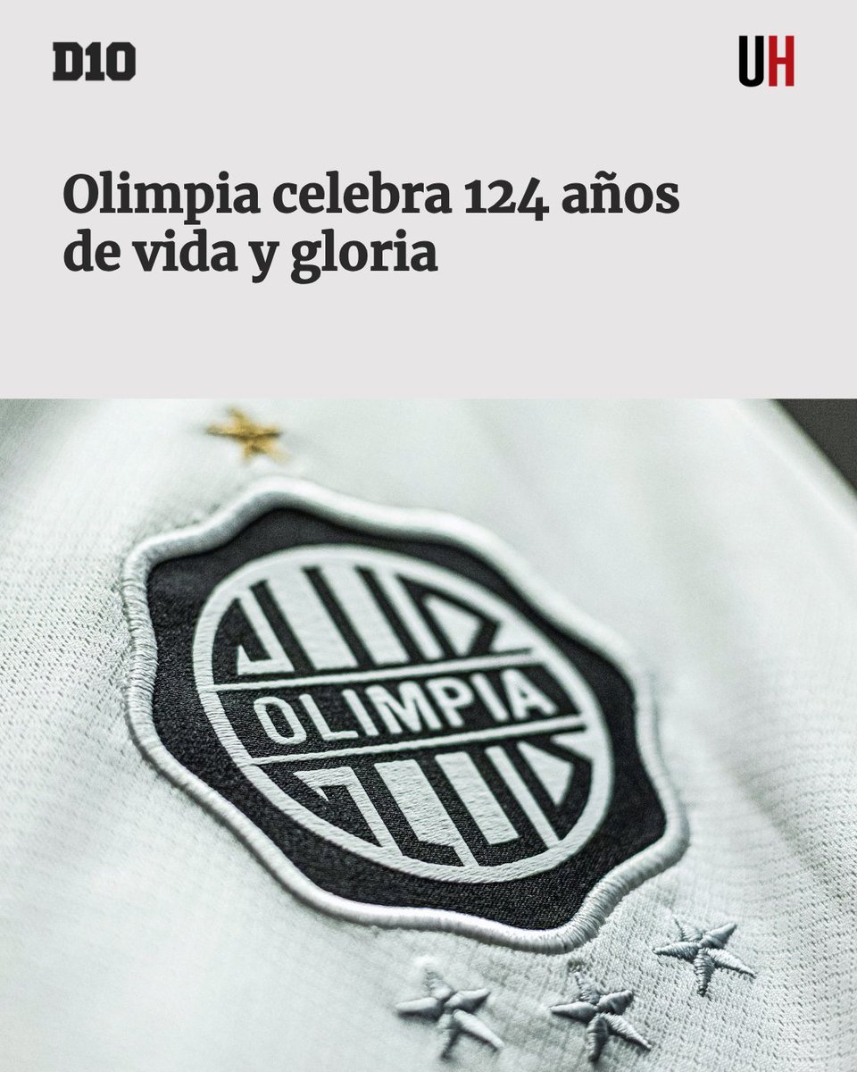 UltimaHoracom's tweet photo. Olimpia, la institución más ganadora del fútbol nacional, fundada en 1902, celebra este 25 de julio un aniversario más de vida institucional. El Franjeado marcó la historia del deporte, no solo desde los inicios de la Liga Paraguaya, sino también al erigirse como el faro de triunfos a nivel internacional.

https://t.co/Tl0owTskEN