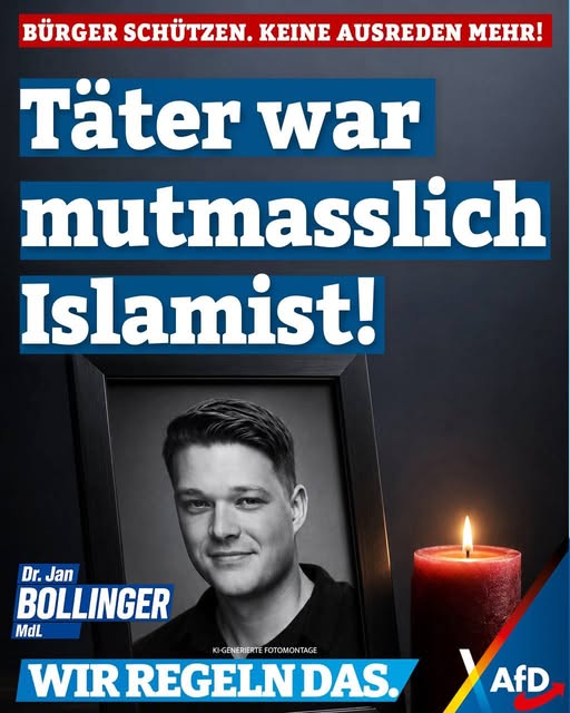 BJilge's tweet photo. Marius war erst 22 Jahre alt. Auf dem Rückweg vom Einkaufen wurde er mitten in Trier mit einem Messer getötet.
Zunächst war erneut vor allem von einer psychischen Erkrankung des afghanischen Tatverdächtigen die Rede. Nun zeigen Recherchen deutliche Hinweise auf eine islamistische Gesinnung. Auf Facebook soll er unter anderem islamistische Symbolik und entsprechende Inhalte verbreitet haben.
Eine islamistische Radikalisierung kann nach den bisherigen Erkenntnissen nicht mehr ausgeschlossen werden. Umso wichtiger ist jetzt eine lückenlose Aufklärung aller Hintergründe.
Der Asylantrag des Tatverdächtigen wurde bereits 2017 abgelehnt. Dennoch blieb er in Deutschland. 2023 erhielt er sogar eine unbefristete Niederlassungserlaubnis.
Dieser Fall steht beispielhaft für ein Staatsversagen: unkontrollierte Migration, mangelnde Rückführungen und ein Sicherheitsapparat, der häufig erst handelt, wenn es zu spät ist.
Der Staat hat die Pflicht, seine Bürger zu schützen. Deshalb muss jetzt lückenlos aufgeklärt werden: Welche Behörden wussten von einer psychischen Erkrankung? Welche Erkenntnisse lagen über eine mögliche islamistische Radikalisierung vor? Wurden Warnsignale übersehen oder Informationen nicht weitergegeben?