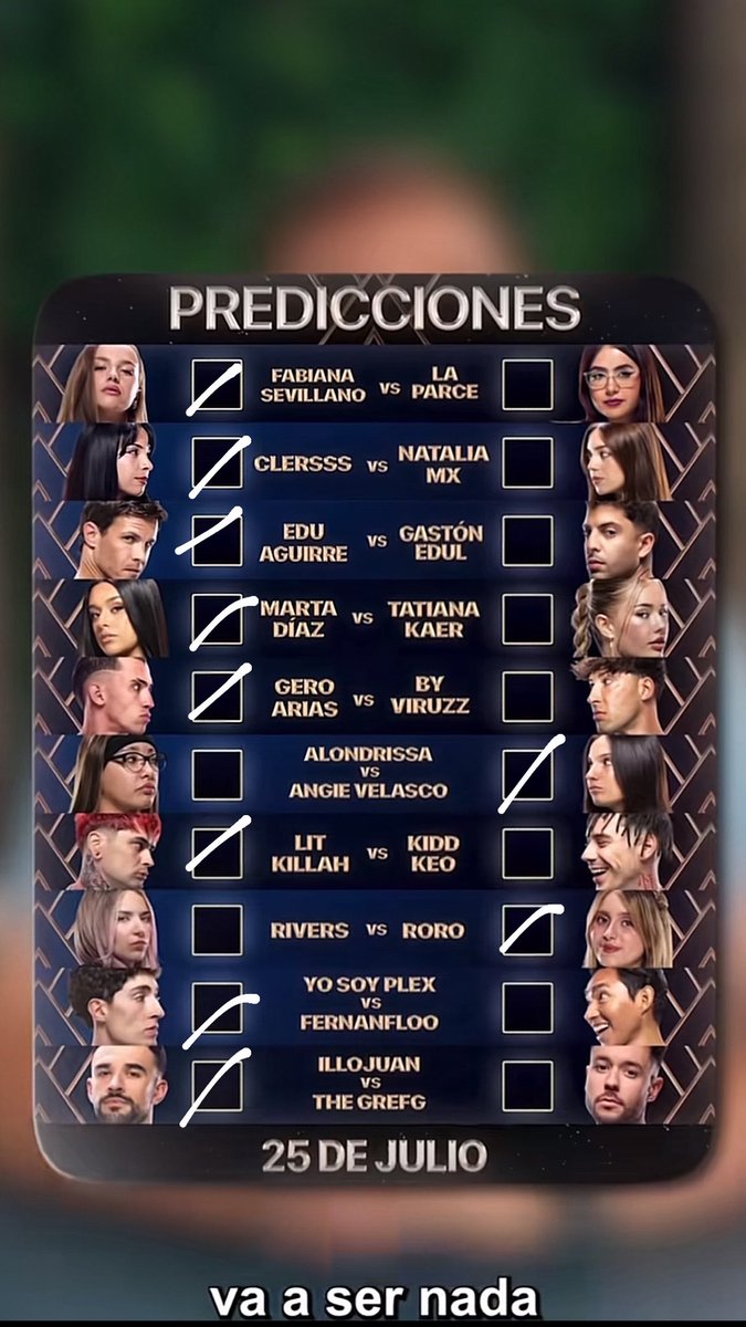 Raqueeeldv's tweet photo. Mis predicciones para #LaVeladaDelAñoVI @IbaiLlanos https://t.co/ttx3Ra1vyB