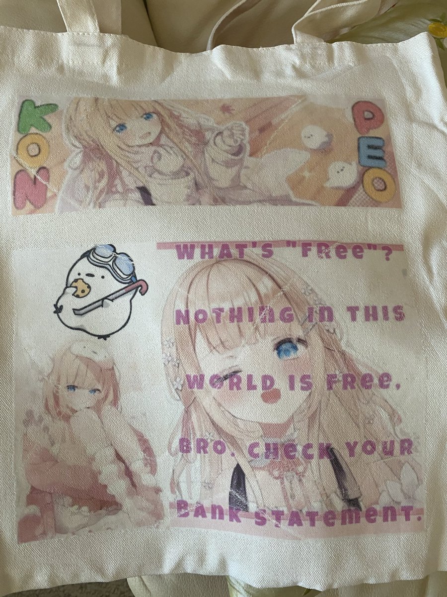 Pompeodour's tweet photo. #peonista I wanted to put my Peo memes on a bag.  Mission accomplished! https://t.co/DAxO1Fr6BZ