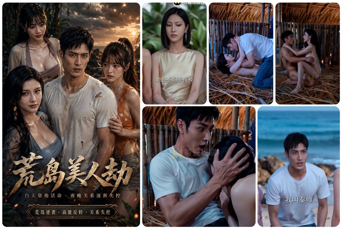 LarafaucherC's tweet photo. 🔥AI成人短剧《荒岛美人劫》超清资源免费分享

当一个男人与一群高傲名媛流落荒岛，女神们很快跪地求操变成骚母狗！

夸克：https://t.co/2SQkISoJcA

#���岛美人劫  #荒岛求生 #成人短剧 https://t.co/1Sdy1Mk3Lj