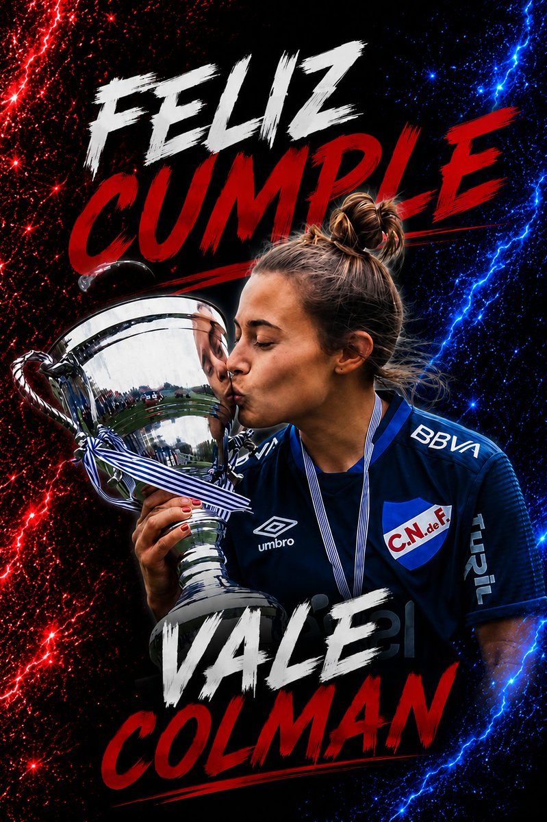 nicobr_ok's tweet photo. Desde acá un muy feliz cumpleaños ✨️ 🎂 a la que impulsó mis ganas de seguir al fútbol femenino de Nacional y desembocará en este trabajo que realizo hace unos años.
¡Feliz cumpleaños @ValeColman_14!
📸 @PasionTricolor1
#Capitana https://t.co/brMXtURuGu