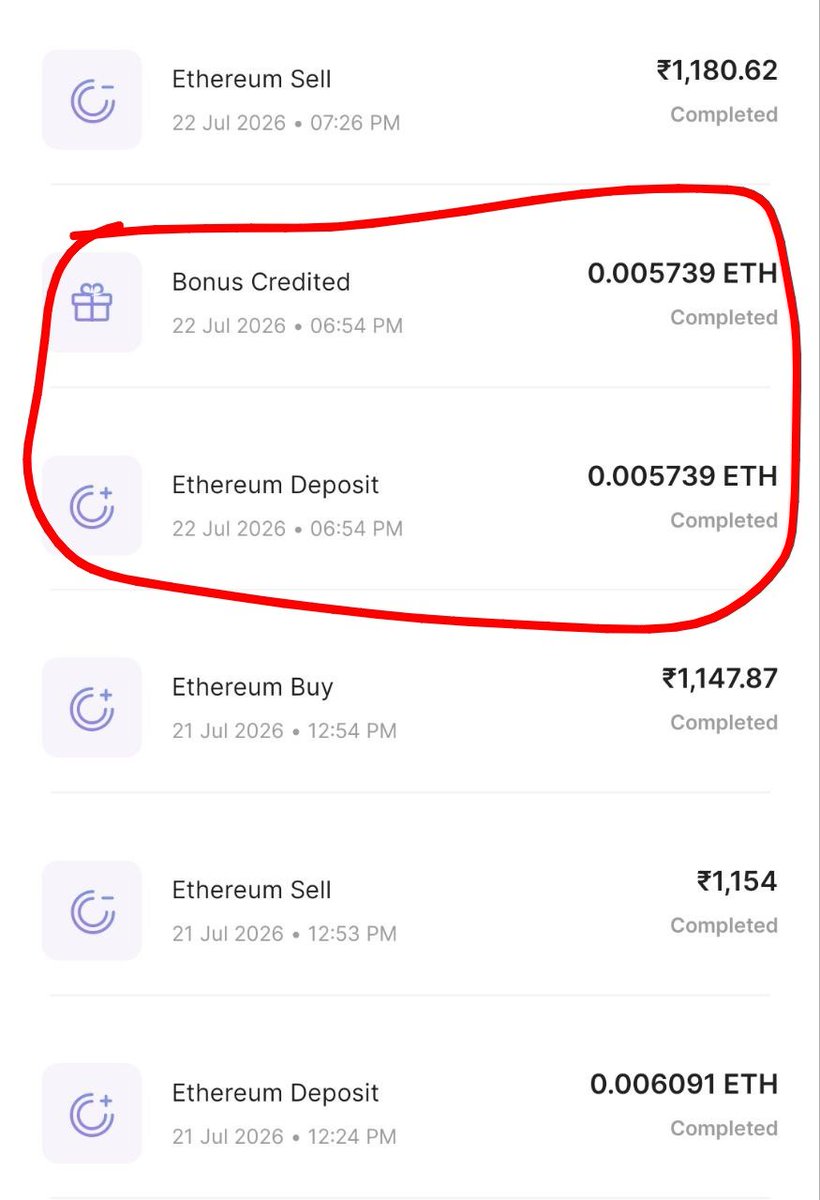 0xTonyst's tweet photo. Winner! 🎉💜

Thank you @OfficialMudrex for selecting my entry and rewarding me with ₹1,111 worth of ETH! These community challenges have been so much fun. Looking forward to the next one! 🚀
#MudrexCelebratesETH #EthereumTurns11 https://t.co/3WBohDUIHY