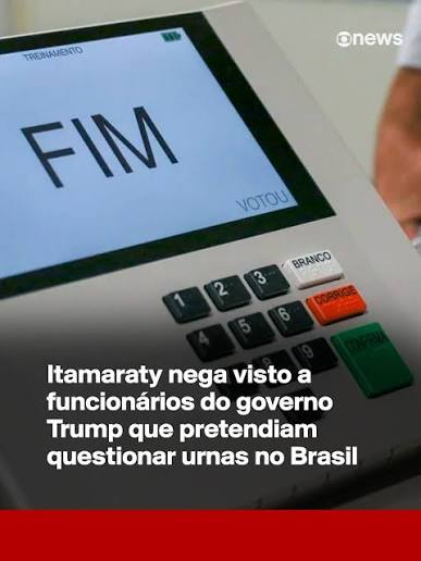 leandroacastro's tweet photo. O Regime de Lula nega vistos para diplomatas americanos Riley M. Barnes e Samuel Samson, que viriam ao Brasil para investigar as urnas eletrônicas.

A decisão apenas aumenta a desconfiança internacional sobre a lisura das eleições brasileiras e escancara a fraudes nas eleiçoes. https://t.co/2YJgleda3t