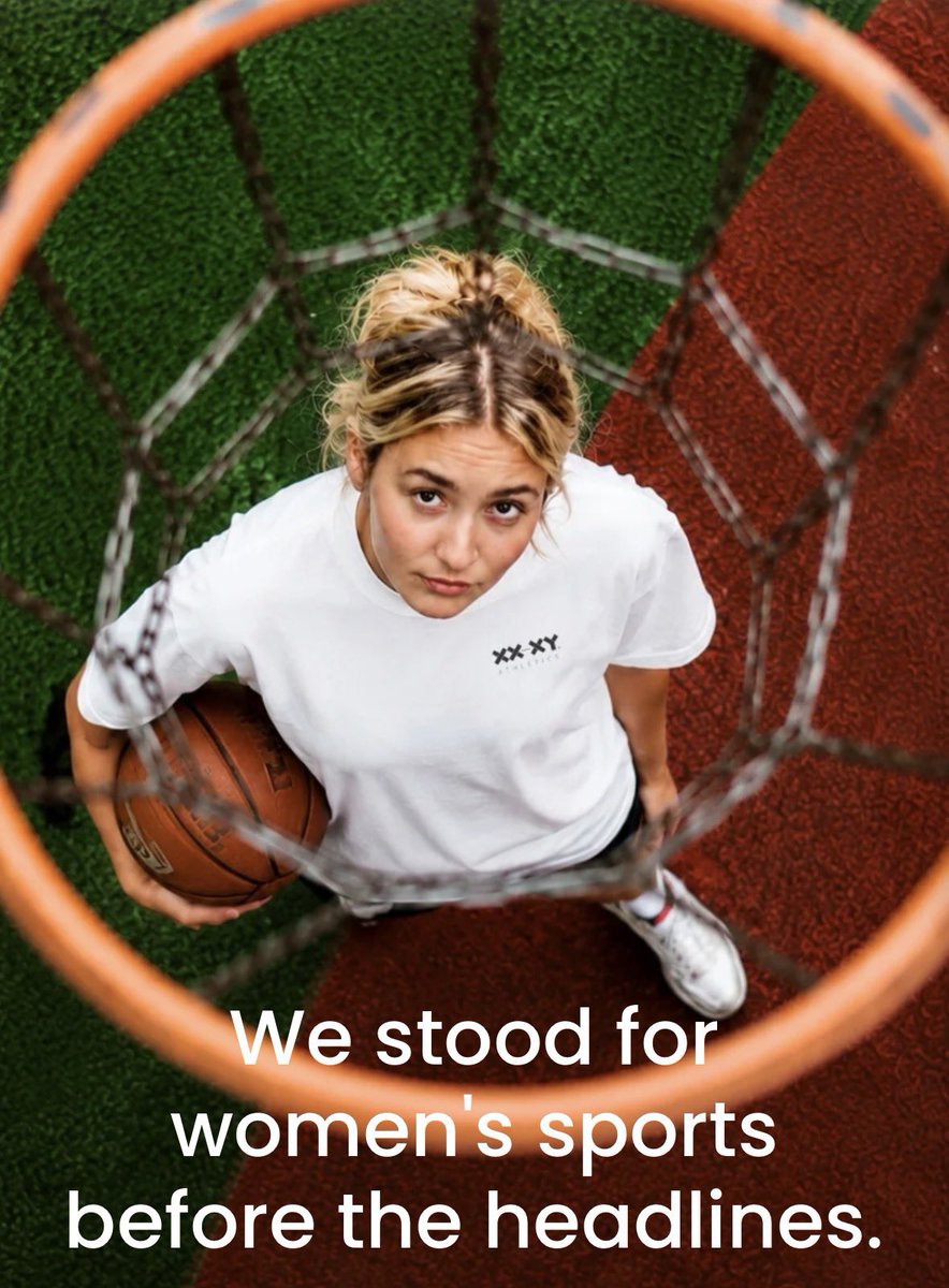 JenniferSey's tweet photo. Don’t forget which brand was brave enough to go first. We will always stand up for female athletes. In all ways. 

@xx_xyathletics https://t.co/mKnxSqo31t