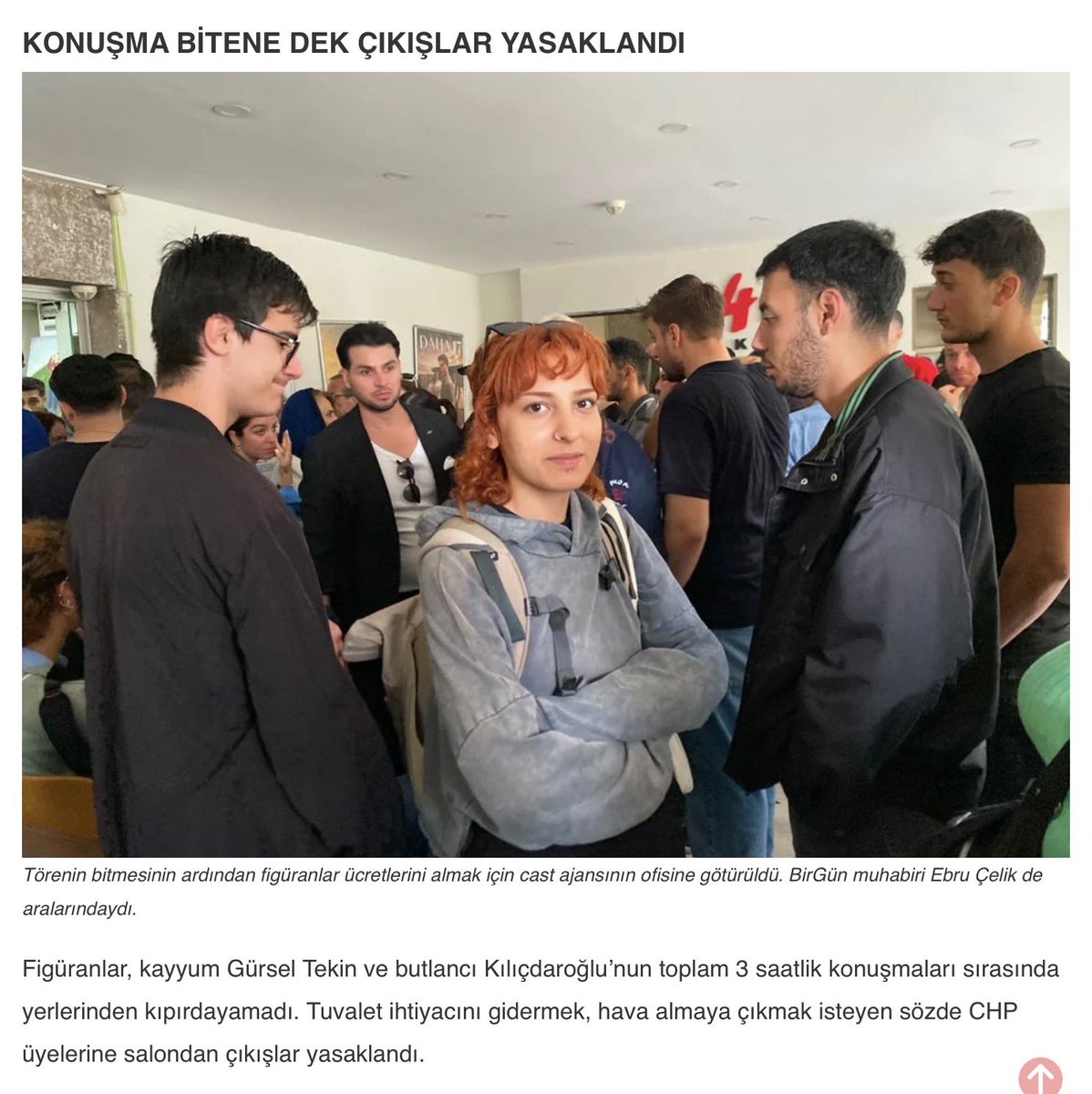 luvidedesi's tweet photo. @melihddemirel @herkesicinCHP Sallıyo ya bulmuş gariban figüranları 😂😂

Figüranlar bile utanmışlar bence orda olmaktan😅

CHP’li diye cast ajansından figüran toplamışlar hem de 950 TL karşılığında.
 
Bıyıklının yapacağı organizasyon bu kadar olur işte 😂😂

👇 haber linki
https://t.co/dSLMNJXvzk https://t.co/rPTb5JoIQm