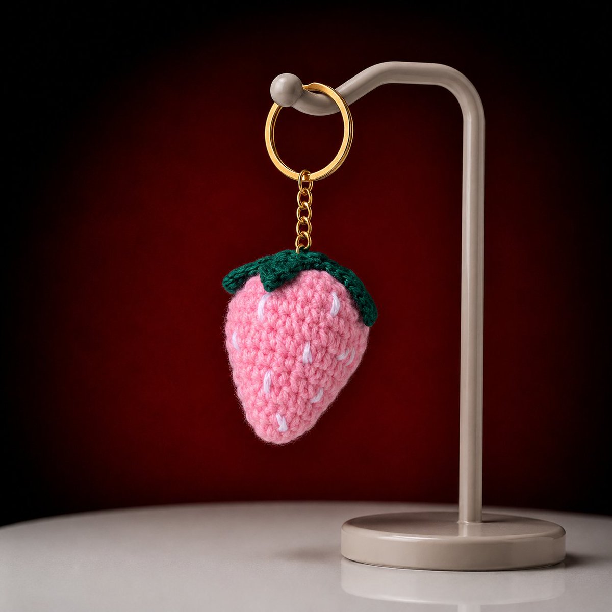 albatrossyarn's tweet photo. 🍓 Pink Strawberry Keychain
sweet little strawberry, made for your everyday carry 🩷 handmade with so much love. DM to order!

#albatrossyarn #crochetstrawberry #handmadekeychain #cutekeychain #cozyaesthetic #crochetersofinstagram #smallbusiness #madewithlove #keychainlove https://t.co/UdJo6eejL3
