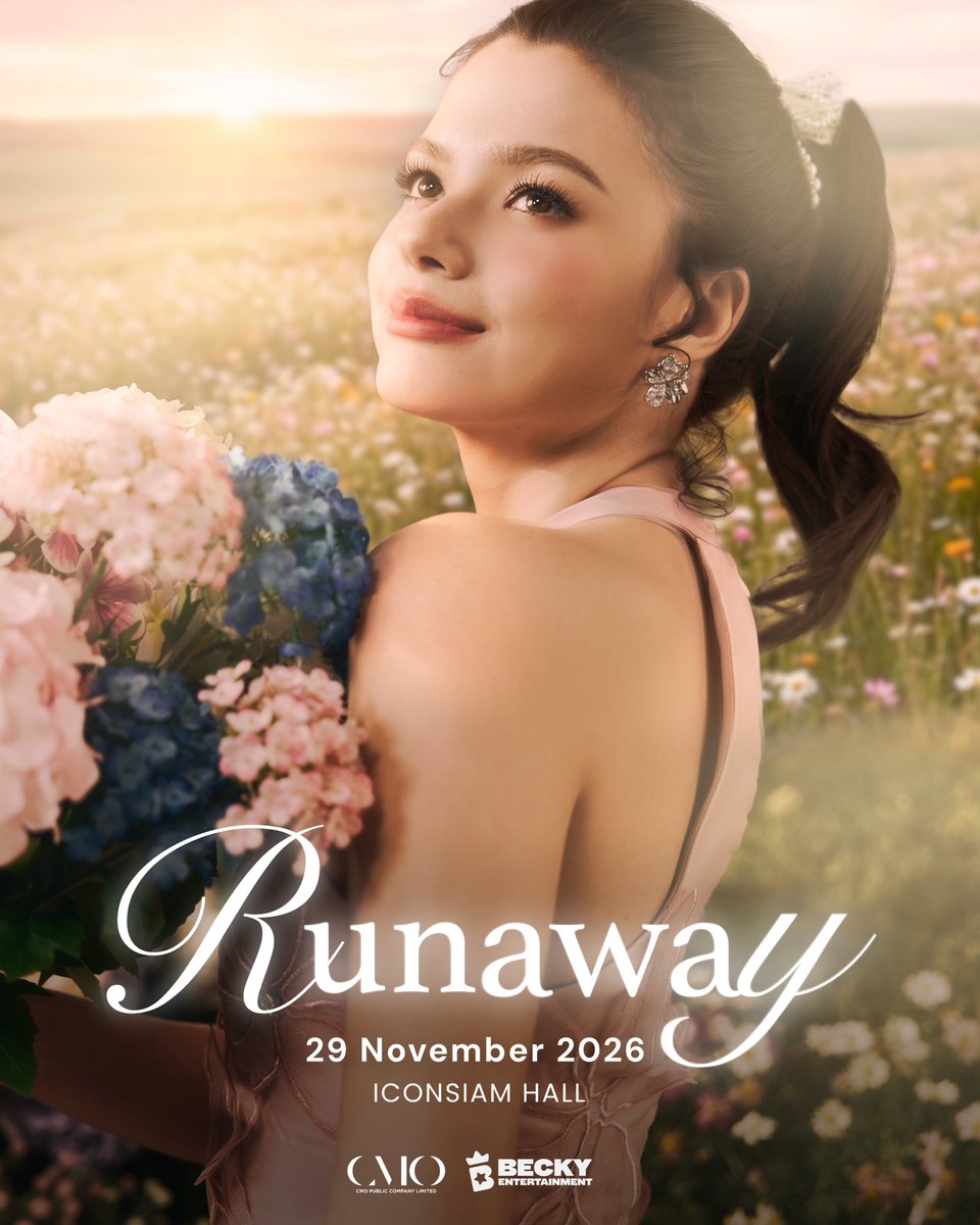 daradaily's tweet photo. 🌸🪻✨“น้องเบ็คกี้” สวยหวานละมุนมากกกก…ดอกไม้ในมือยังสวยไม่เท่าน้องเลยยยยยย 💐แอดตื่นเต้นไม่ไหวววว อยากฟังเสียงเพราะๆ😚ในคอนเสิร์ตแล้ว วันที่ 29 พฤศจิกายนี้ ณ ICONSIAM HALL💖🎼🎤🎉
.
.
#เบ็คกี้รีเบคก้า #BeckyConcert2026
#beckysangels #BeckyEntertainment #daradaily #ดาราเดลี่ #ข่าวบันเทิง