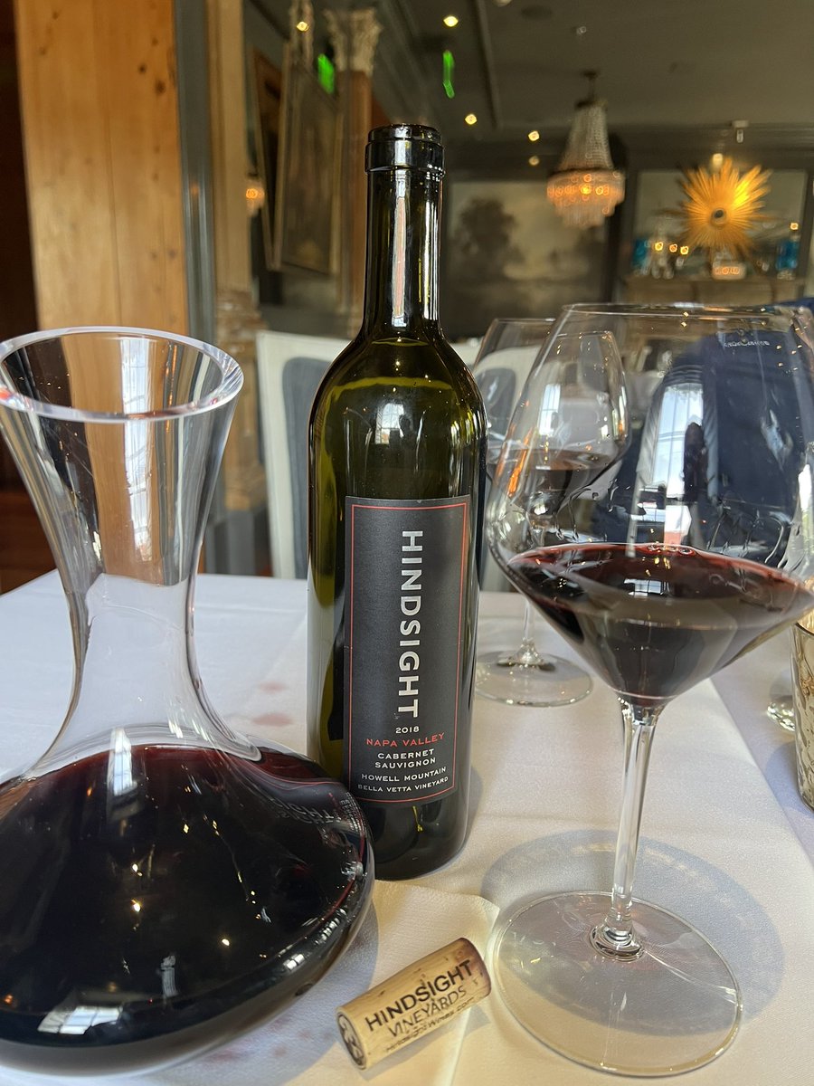 CoastCabCritic's tweet photo. Anson's in Charleston, opened the 2018 Hindsight Howell Mountain #NapaValley the bacon jam on the fried green tomatoes was excellent. Their "Crispy Flounder" was great. #wine #flounder https://t.co/NsOOAl2URb