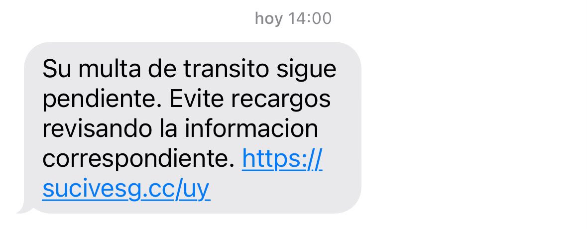 FloridaIDF's tweet photo. 🚨Atentos, Falso!
Advertimos a la población que, si recibe un mensaje solicitando ingresar a un enlace, no lo abra ni proporcione datos personales, ya que podría tratarse de un intento de estafa.

Ante cualquier duda, elimine el mensaje y bloquee al remitente.

Muchas gracias. https://t.co/O4rz3cv1GI