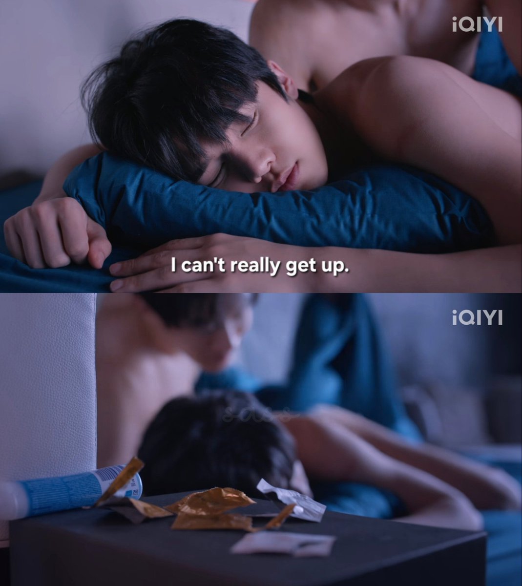 cantik95's tweet photo. “I can’t really get up.” babe, we can see why... And Sun looks way too pretty for someone who just got his soul rearranged 😭🩷 https://t.co/5I4H9EHoCK