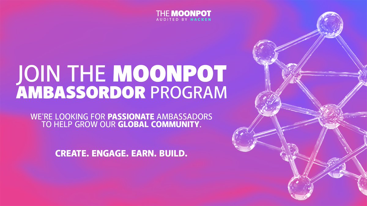 themoonpot26's tweet photo. 🚨 AMBASSADOR ALERT 🚨

The Moonpot is looking for passionate community builders to join our Ambassador family. 💜

Create content, spark conversations, support the community, help us grow, and earn monthly rewards for your contributions. 🔥

HOW TO APPLY 👇

🤝 Follow @themoonpot26
❤️ Like this post
🔁 Repost
👥 Tag 3 friends
📝 Fill out the application: https://t.co/mXLPAW5nCo

Let’s build The Moonpot together. 🌙