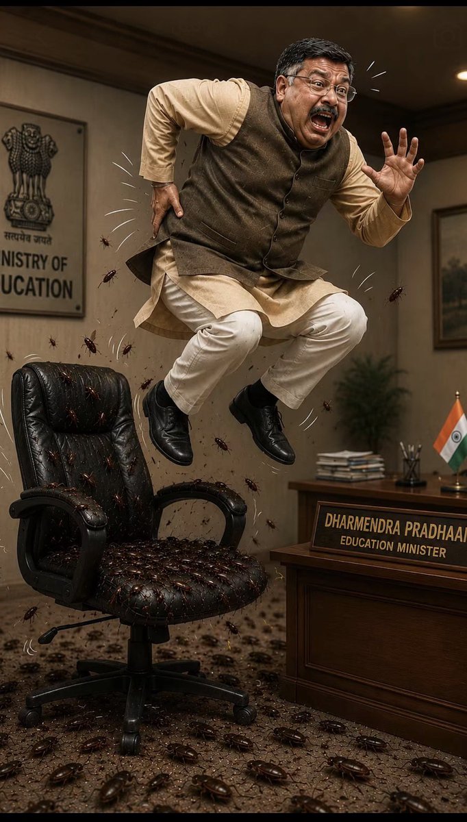samirbagwan55's tweet photo. Cockroach power 

#dharmendrapradhan_must_resign 
#जंतर_मंतर_ब्रेकिंग_न्यूज 
#cjp_पार्टी 
#NEET 
#Ayodhyahundichori https://t.co/f23W2q29fO