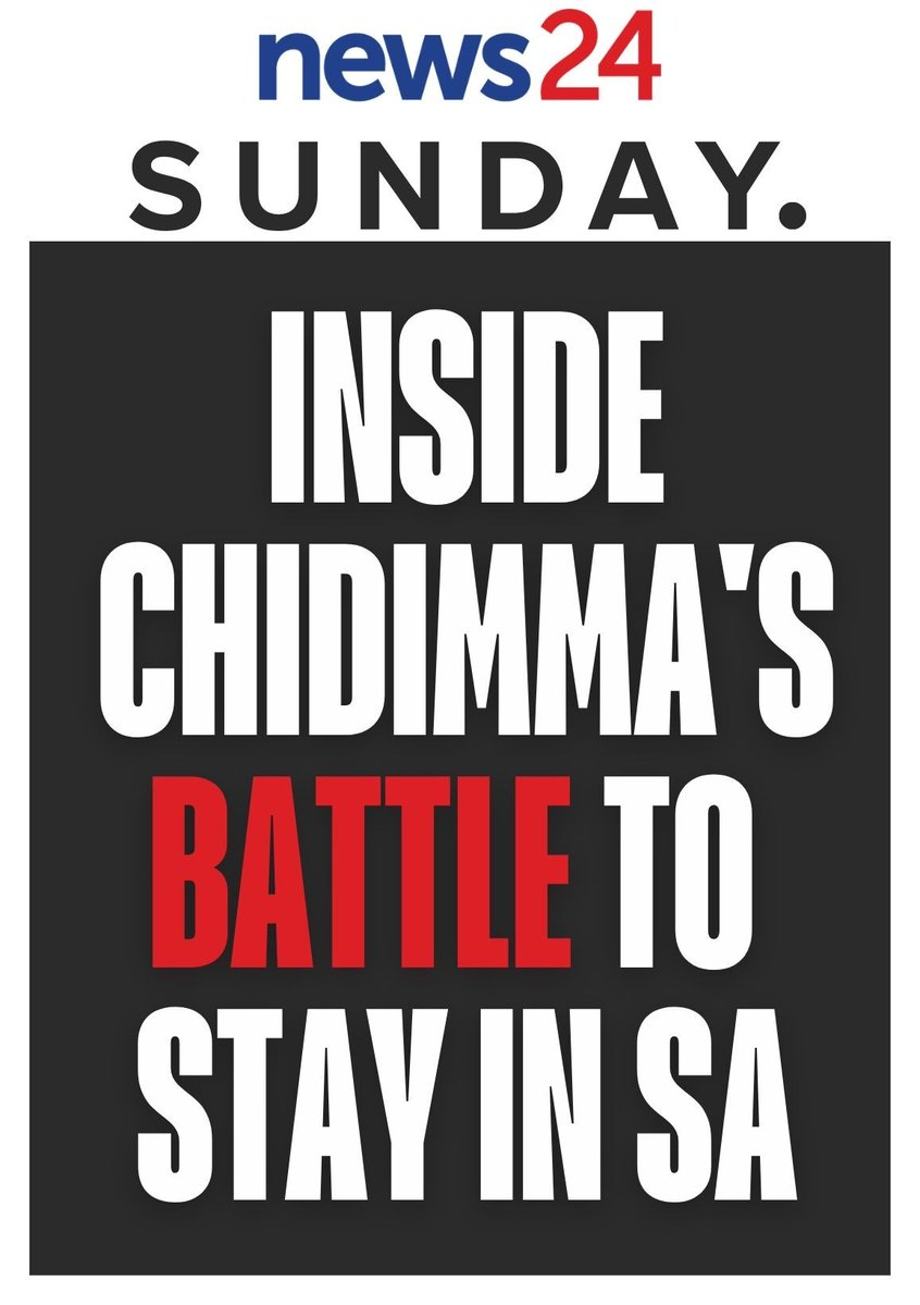 News24's tweet photo. Tomorrow in News24's Sunday edition: https://t.co/oGNKY4AErx