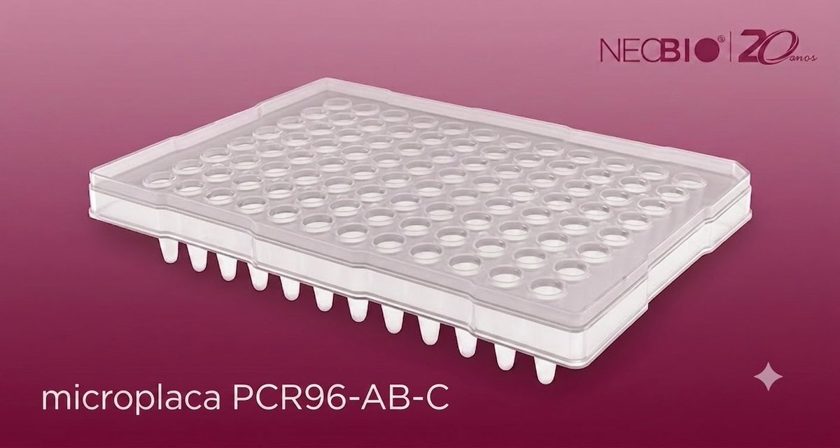 NeoBioBrasil's tweet photo. Procurando microplaca 0.2mL de meia borda compatível com termociclador ABI? 🧬✨

Ideal para reações de PCR e qPCR, a PCR96-AB-C da NovasBio entrega alta transparência, excelente condutividade térmica e máxima reprodutibilidade na bancada! https://t.co/PiQVB8qhbI