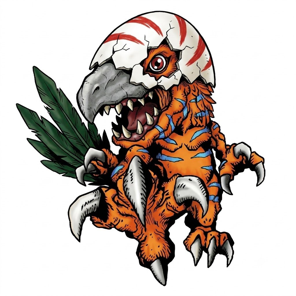 allguereguere's tweet photo. RoosterGreymon é um Digimon Champion do tipo Dinossauro e atributo Vacina. Extremamente agressivo e territorial, enfrenta qualquer ameaça sem recuar. Vive buscando oponentes fortes para provar sua superioridade, mas demonstra lealdade inabalável àqueles que reconhece como aliados https://t.co/3hmhMnkXYp