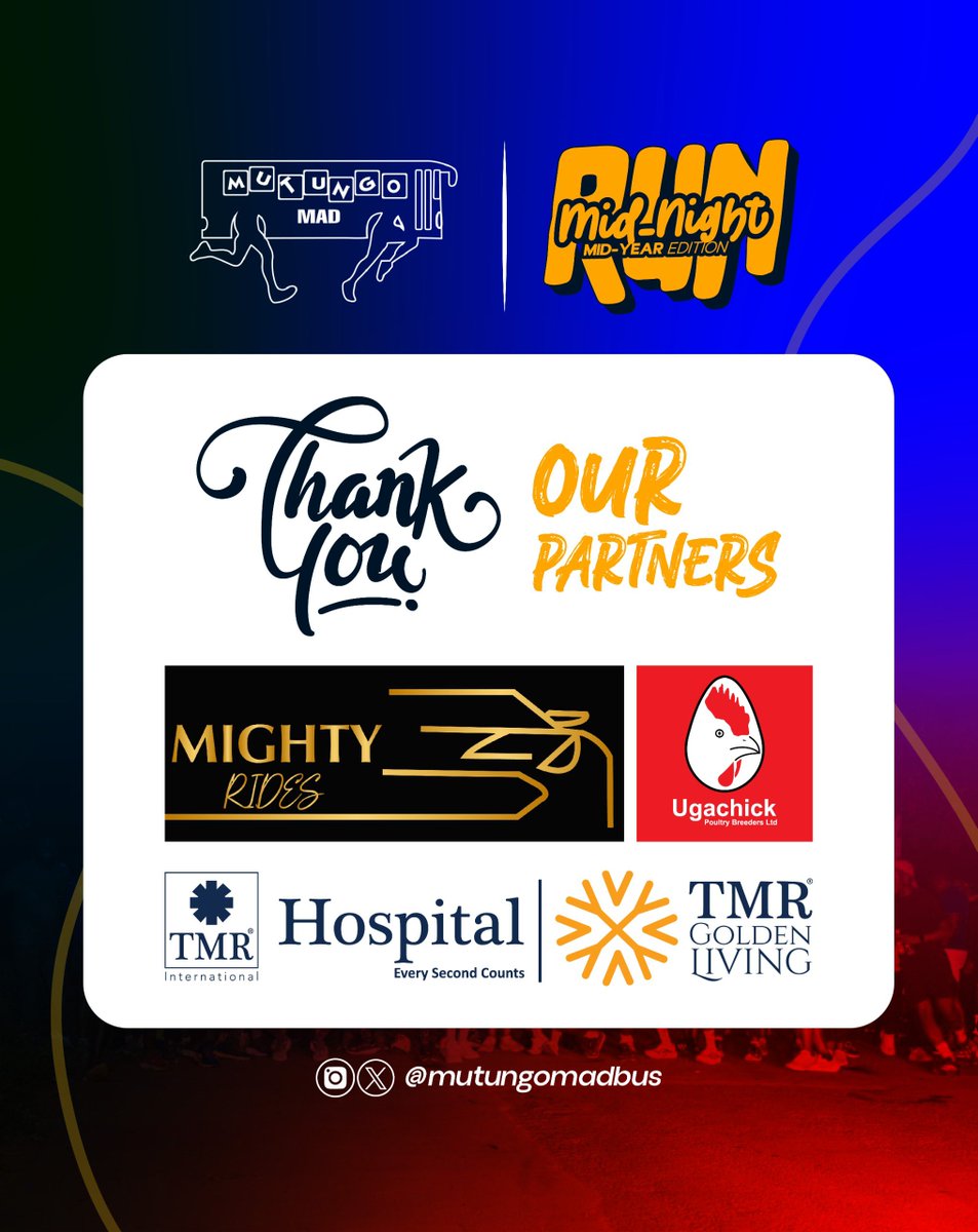 mutungomadbus's tweet photo. What a night! What a run!

To each of the participants, thank you for believing in our vision and showing up with unmatched energy. 
You made this #MidnightRun one to remember.

To our partners, thank you so much for your generous support
#MutungoMADBus #RunningCommunity https://t.co/G0soZZpz9P