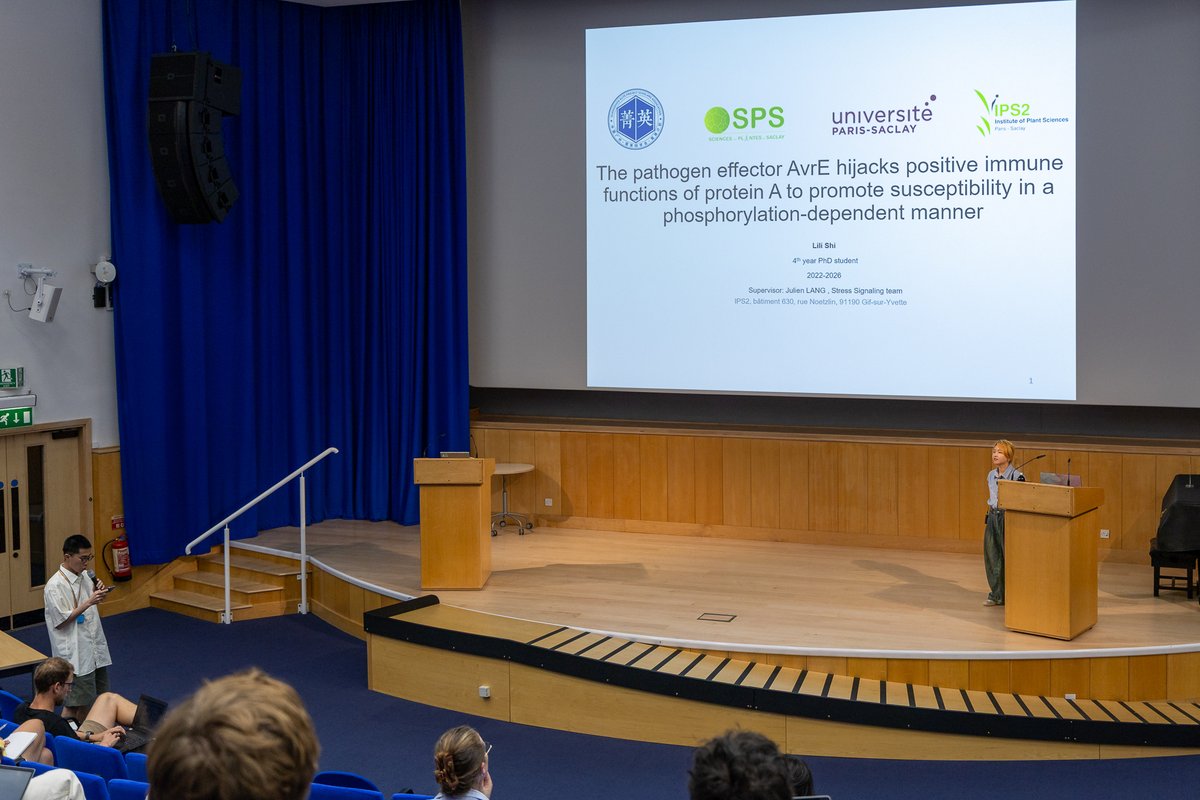 TheSainsburyLab's tweet photo. Day 5 Lili Shi, @DraegerMarkus and Martha Bauer speaking at the TSL Summer Conference #TSLSummer2026 https://t.co/elijZ8BKaL
