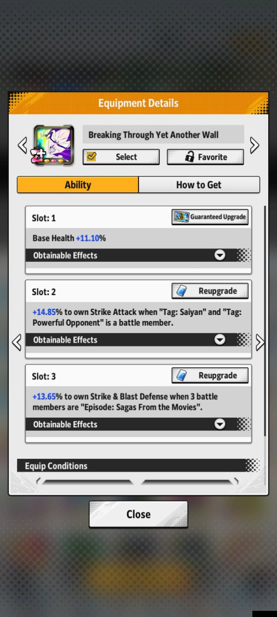 sys02694374's tweet photo. @FunnyName7699 @Deadoof2 Here it is, for some reason the pure strike attack setup ended up doing more dmg for gogeta?? even though the strike equip had a 0.05% disadvantage that could mean it scales off of strike for some reason https://t.co/1jz9rz8Whf
