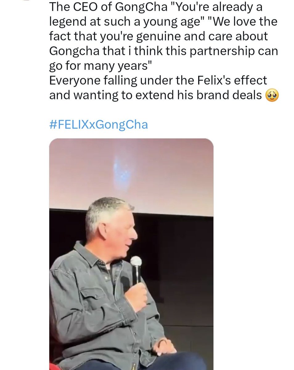 lixiepixieflx's tweet photo. Imagine LYING so shamelessly when Felix is doing so well that they even had to renew the contract with him (a first) and want the partnership to last for many years. You can't fake impact. https://t.co/ld5nUPKleS