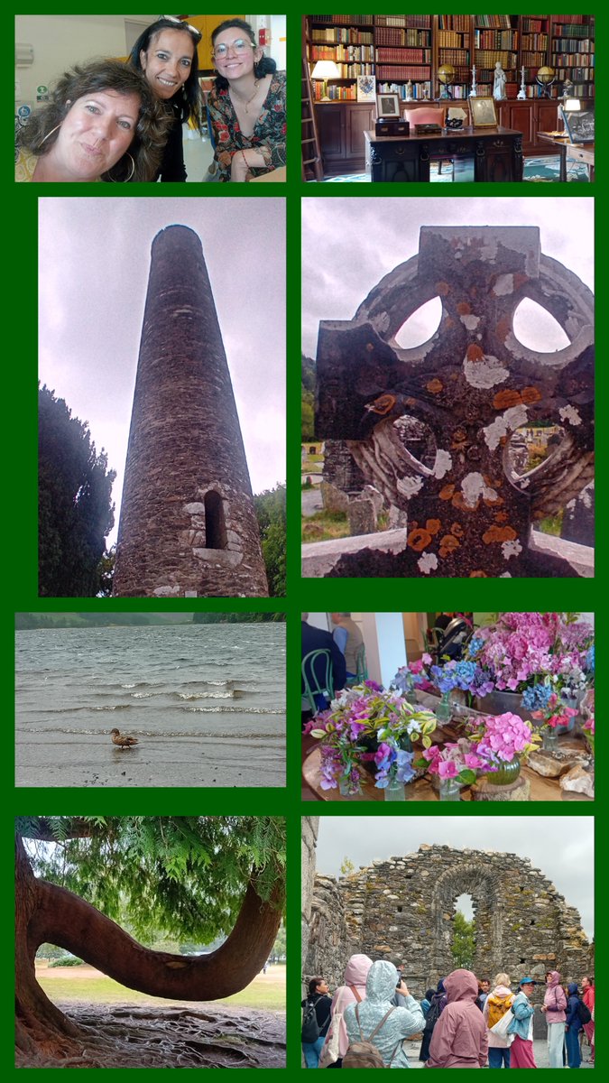 EOIMiranda's tweet photo. Nos despedimos de Irlanda y de todos nuestros colegas europeos de #ErasmusPlus visitando el famoso valle de Glendalough y la mansión Russborough con el legado artístico de los Beits. @ErasmusCFIE_Mir @sepiegob https://t.co/h0hzdfuQwh
