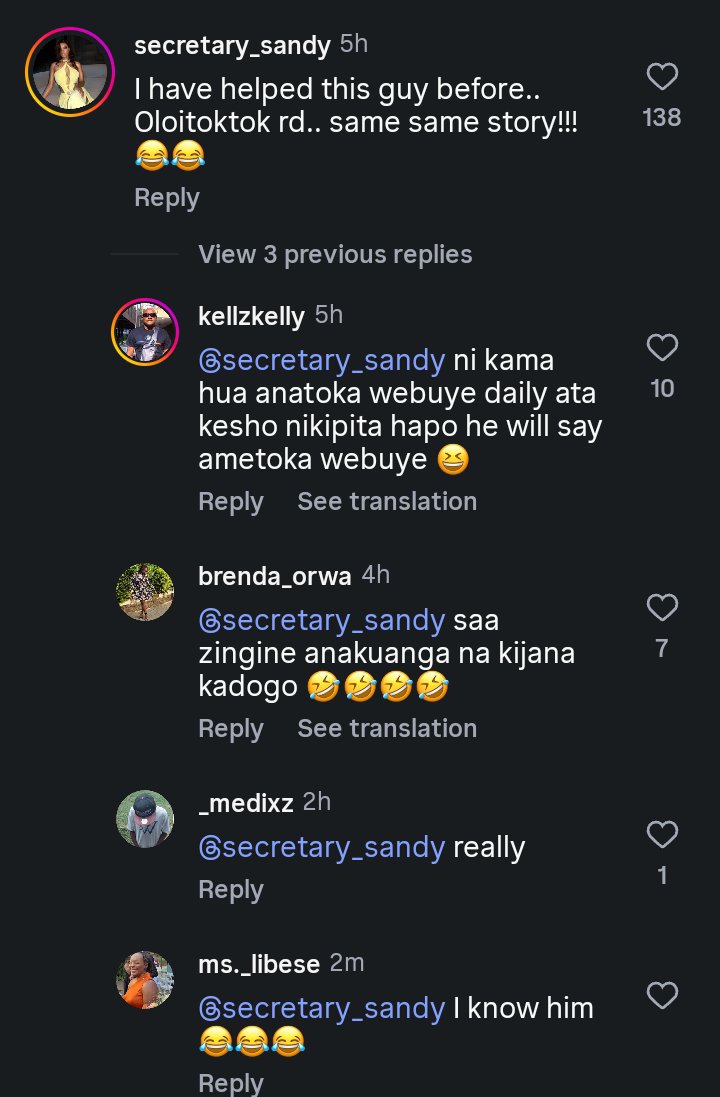 Realkiambi's tweet photo. Check comments,mi naishaaa bana😭😂😂😂 https://t.co/B2iREcRYrS