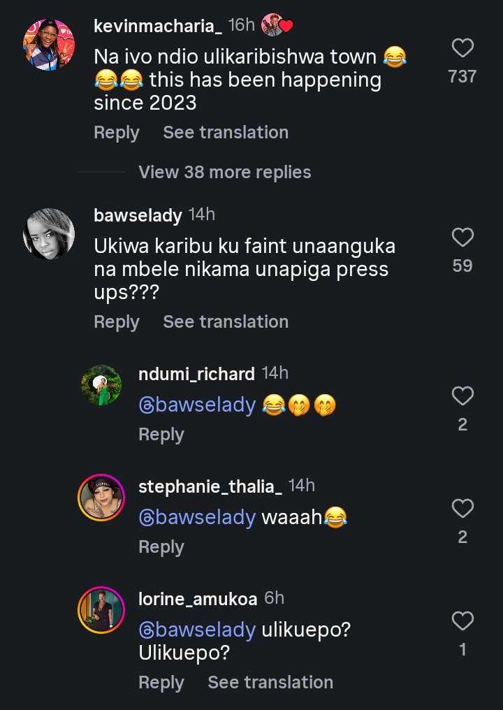 Realkiambi's tweet photo. Check comments,mi naishaaa bana😭😂😂😂 https://t.co/B2iREcRYrS
