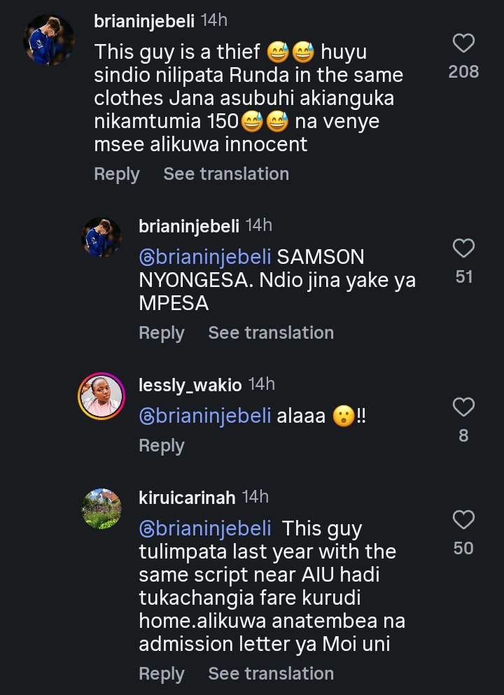 Realkiambi's tweet photo. Check comments,mi naishaaa bana😭😂😂😂 https://t.co/B2iREcRYrS
