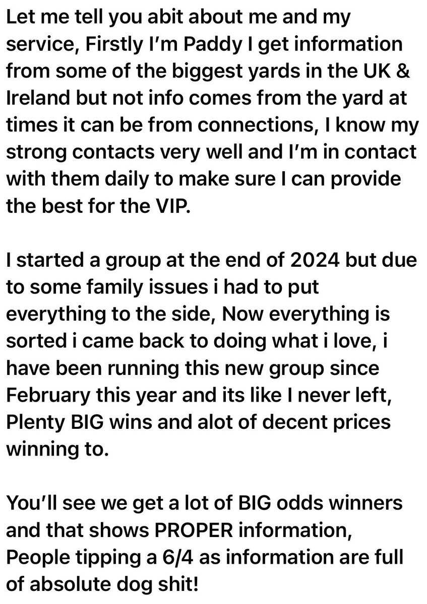 The_Big_Punter's tweet photo. Interested in joining the winning team? 

83 Points profit this month so far meaning if you stakes £100 per point you’d be up £8,300 right now!

The Previous Months Points Profit
Feb + 35
Mar + 167
Apr + 188
May + 136 
June + 28.5

We have NEVER had a losing month! https://t.co/TmeT1rEw2y