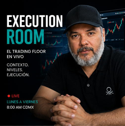 CursoTraderNet's tweet photo. 📈 Los mercados cambian todos los días.
El criterio también se construye a diario.
#ExecutionRoom
Contexto. Niveles. Escenarios. Ejecución.
No se trata de señales.
Se trata de desarrollar criterio.
🎥 Lun-Vie | 8:00 AM (CDMX)
👉 https://t.co/O5qgLQzdwc https://t.co/uM2zFIX9GU